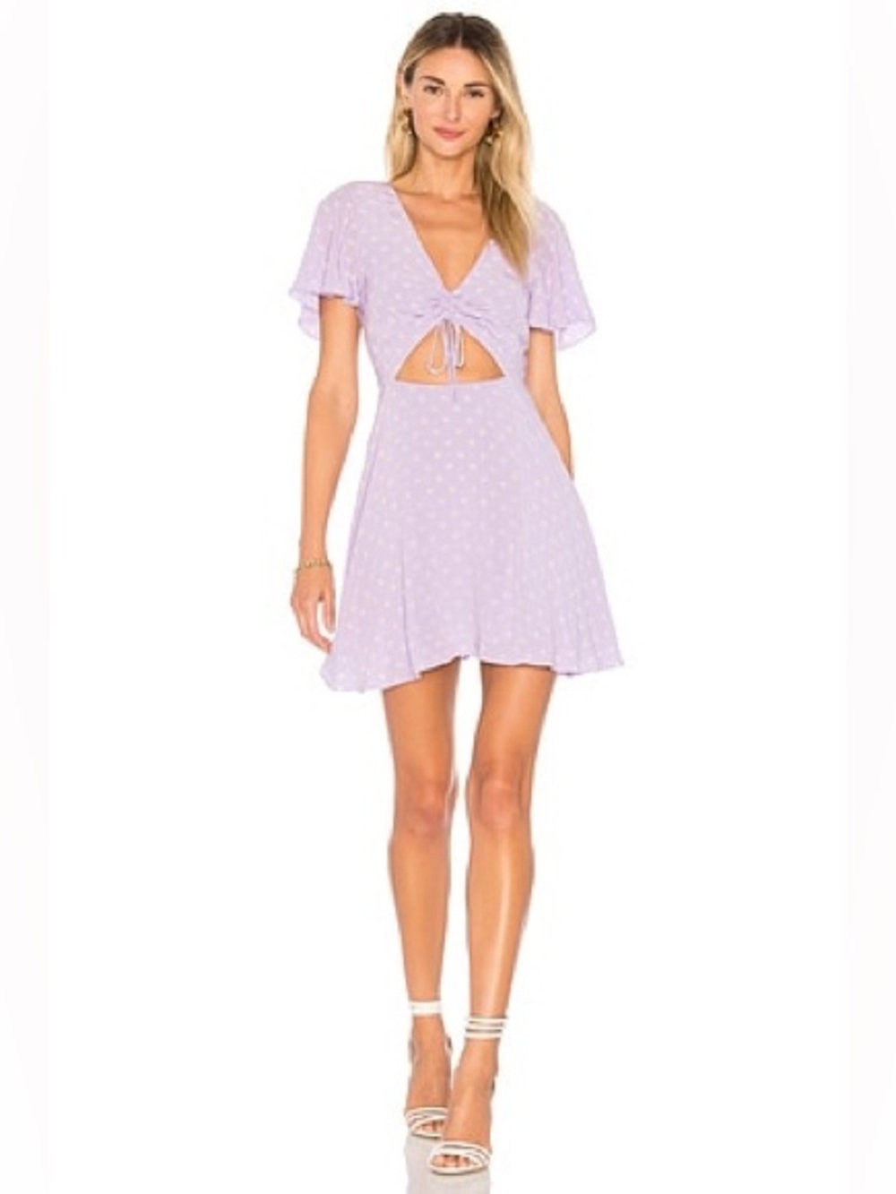 Privacy please Yarrow Mini in Lilac Dot size xs‎